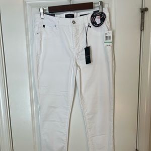 Curve Appeal Women’s White Jeans size 8